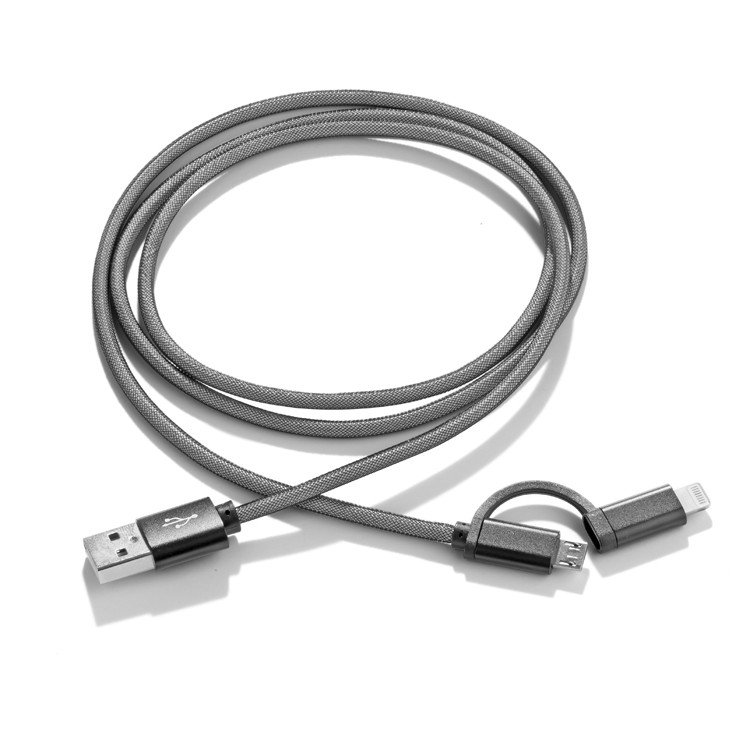 USB kabel 2 v 1 JEANS