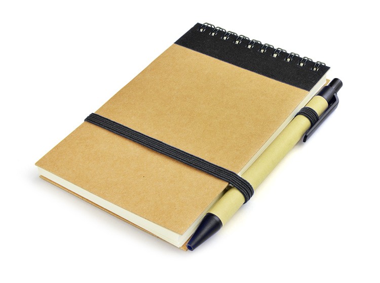 Notebook with a ball pen MILO